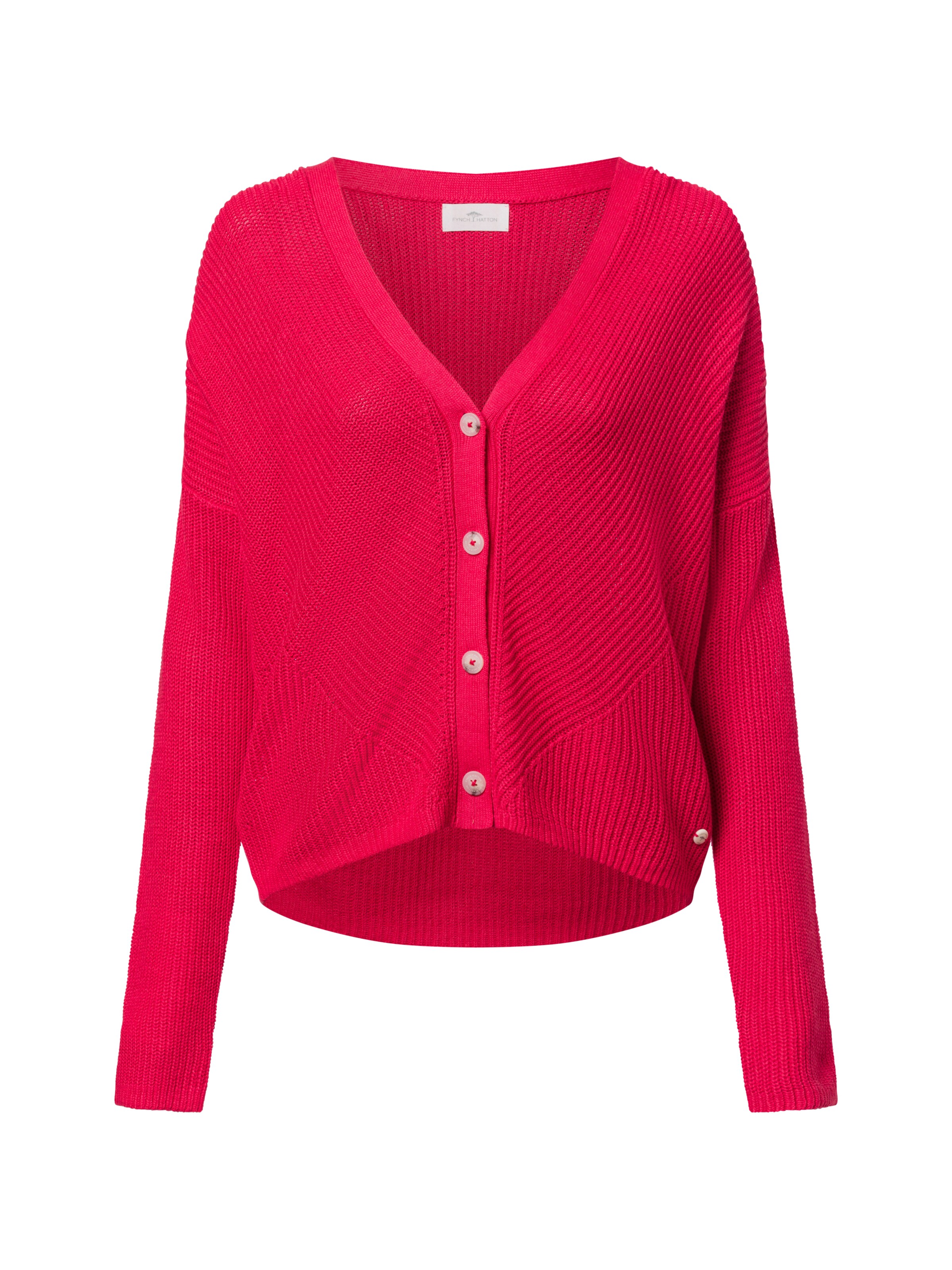 FYNCH-HATTON Strickjacke in Rot: Vorderseite