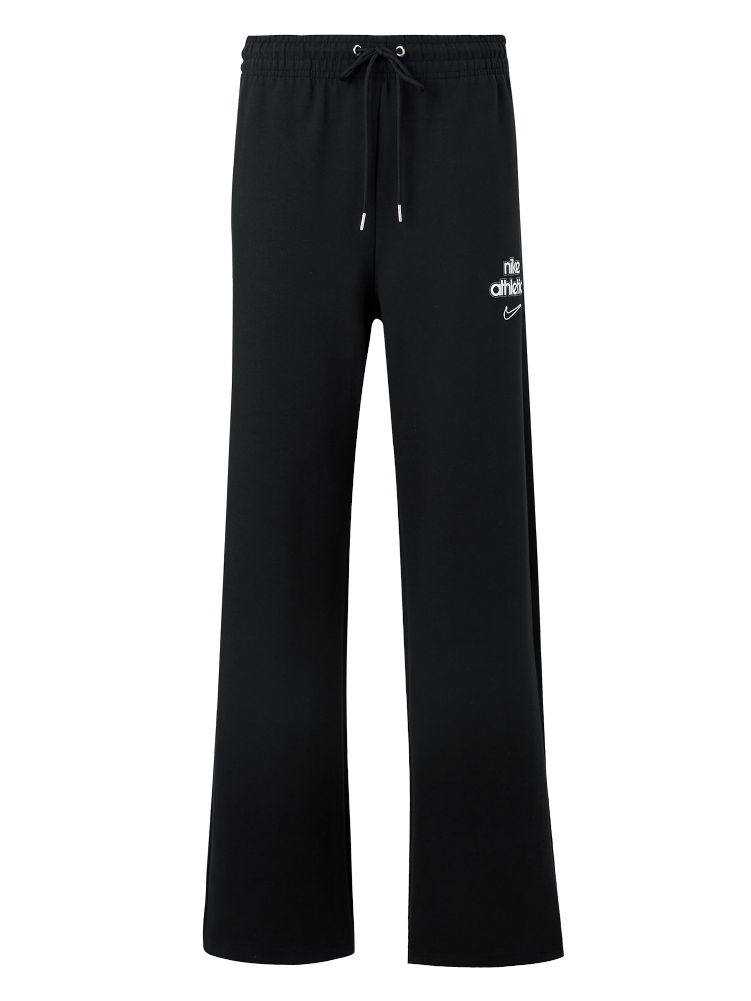 Nike Sportswear Hose 'PHNX FLC' in grau / schwarz / weiß, Produktansicht