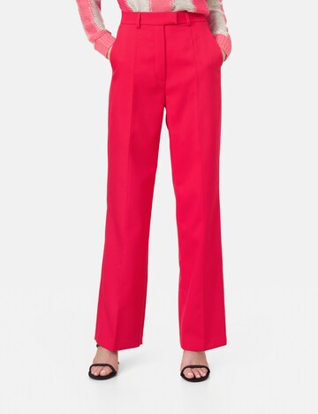 TAIFUN Regular Pantalon in Rood: voorkant