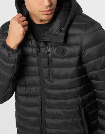 Plein Sport - Casaco meia-estação 'Tiger' em preto