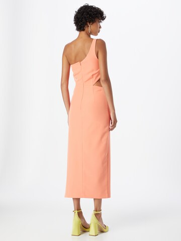 Robe 'JENNA' Bardot en orange