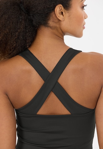 Athlecia Top 'Adeline' in Schwarz