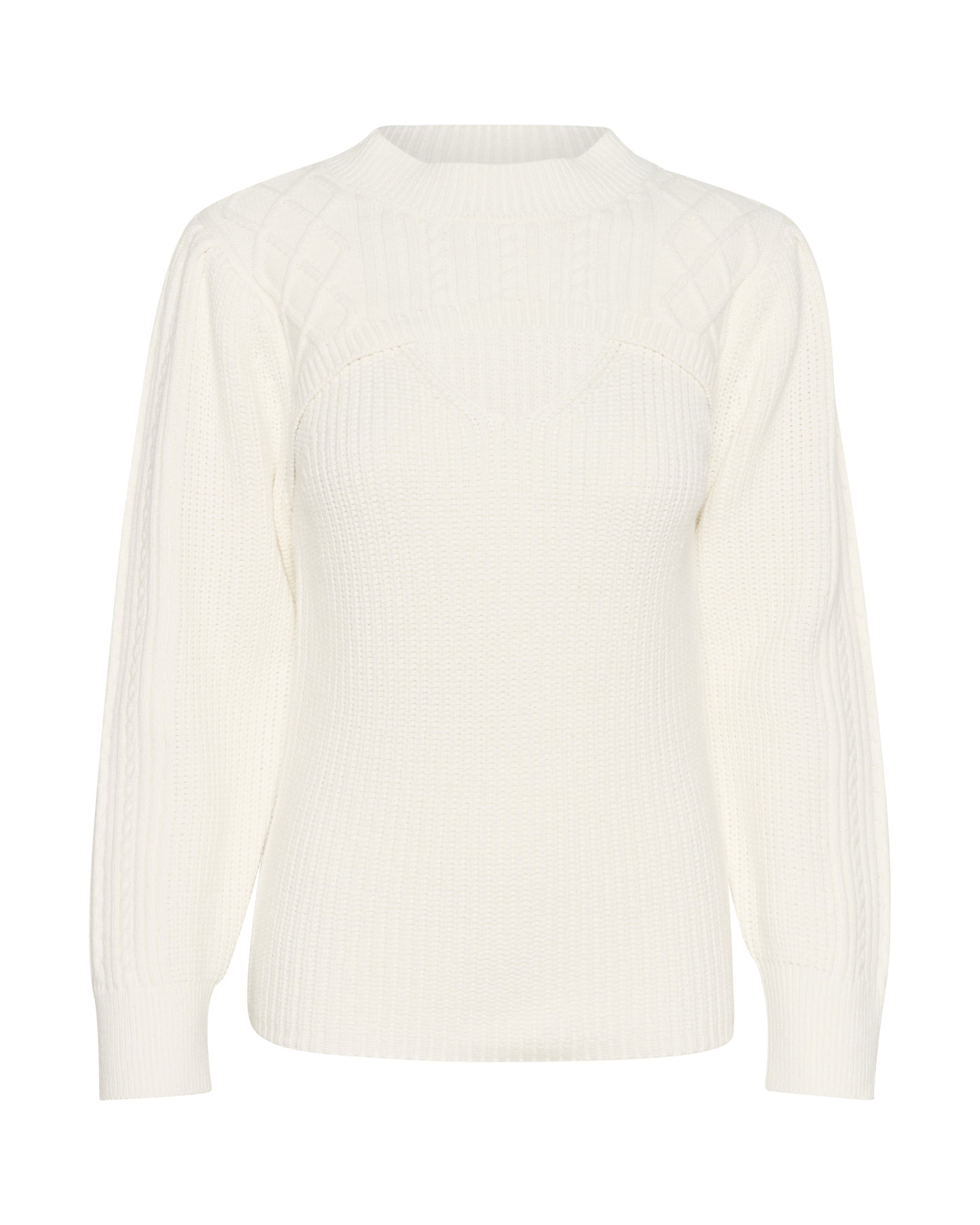 Kaffe Pullover 'Maggi' in Weiß: Vorderseite