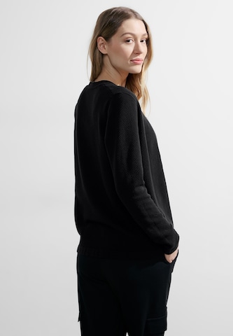 CECIL Knit Cardigan in Black