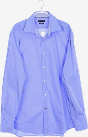 TOMMY HILFIGER Button Up Shirt in L in Blue: front