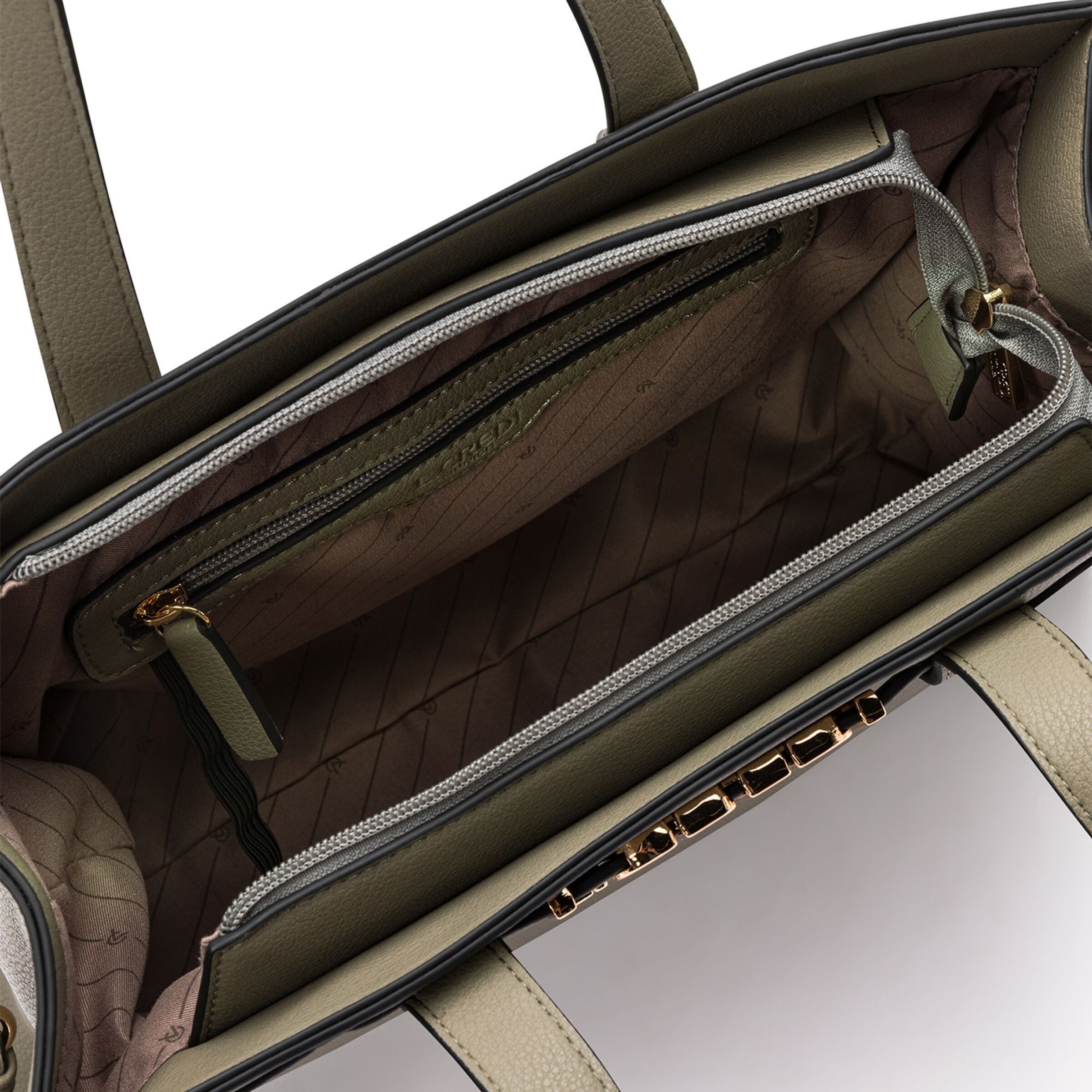 Sac bandoulière 'Olejandra' L.CREDI en vert