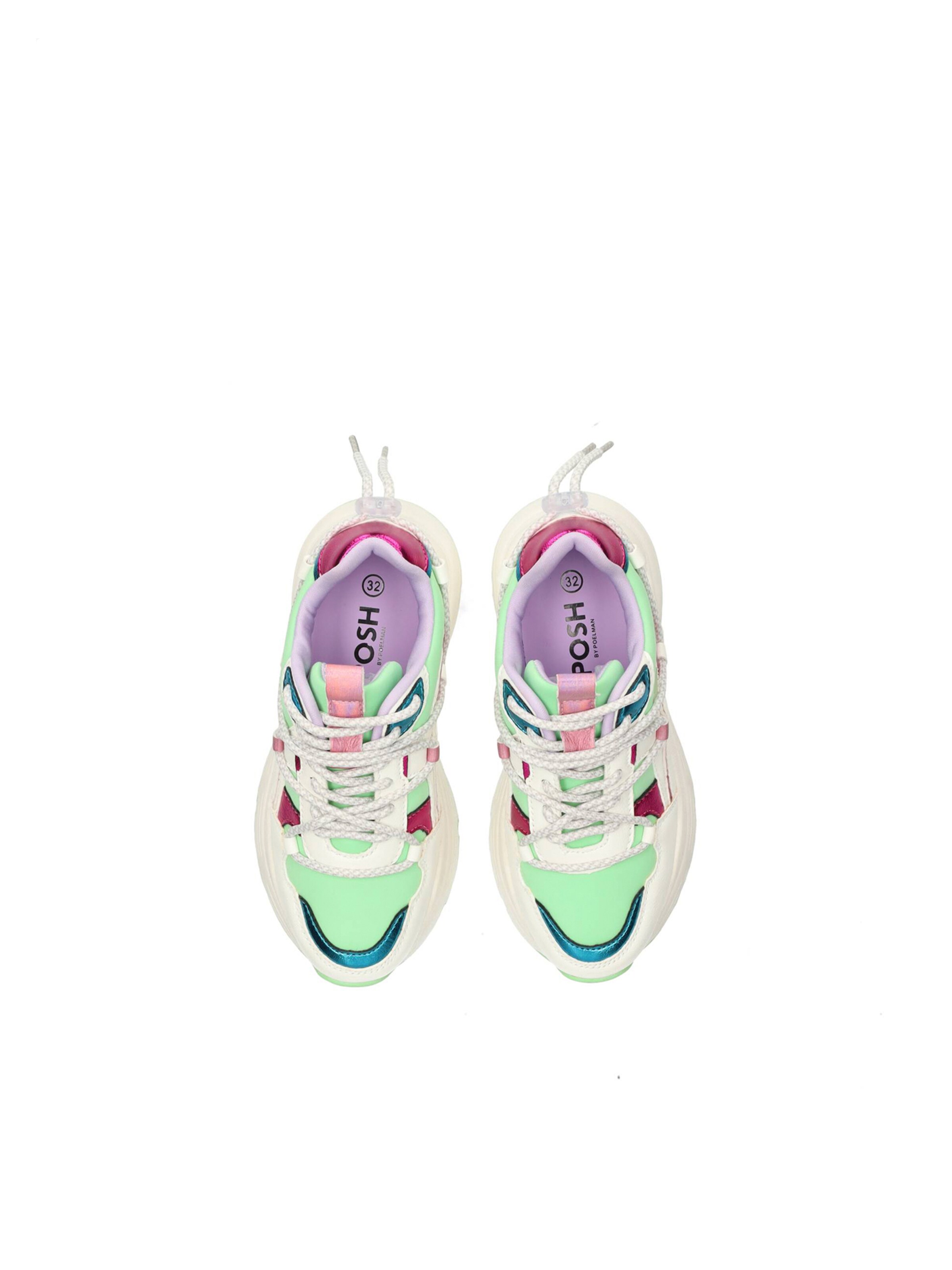 Baskets 'Madee' POSH by Poelman en beige