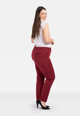 Regular Pantalon ' MELA ' Karko en rouge