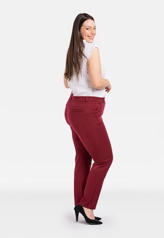 Karko Regular Broek ' MELA ' in Rood