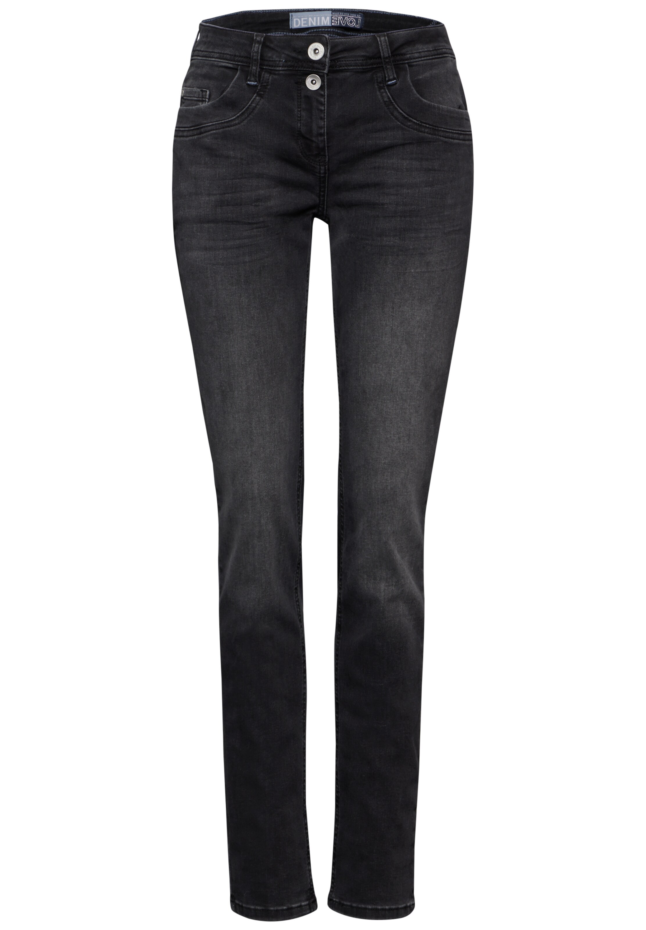 CECIL Slim fit Jeans in Grey: front