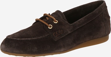 Chaussure à lacets Paul Green en marron : devant