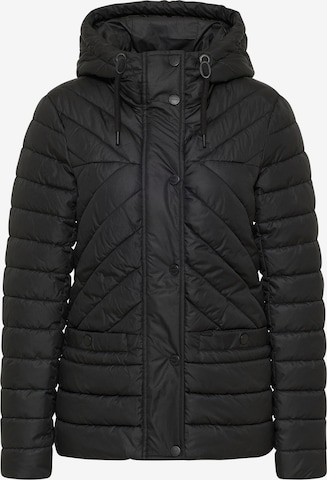 DreiMaster Klassik Winterjacke in Schwarz: predná strana