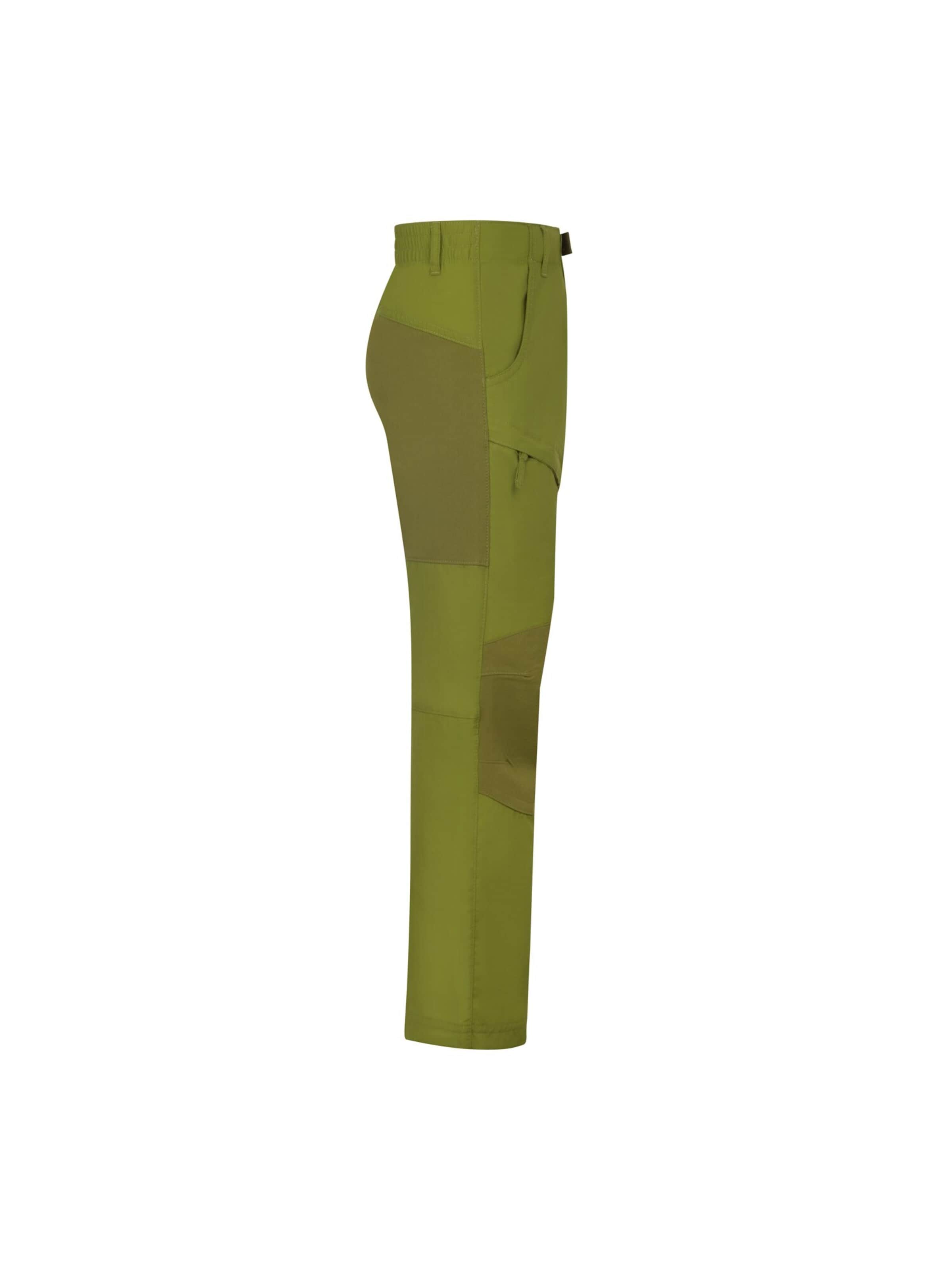 TROLLKIDS Regular Workout Pants in Green