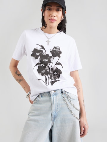 VILA Shirt 'VIKOOLA' in Wit: voorkant