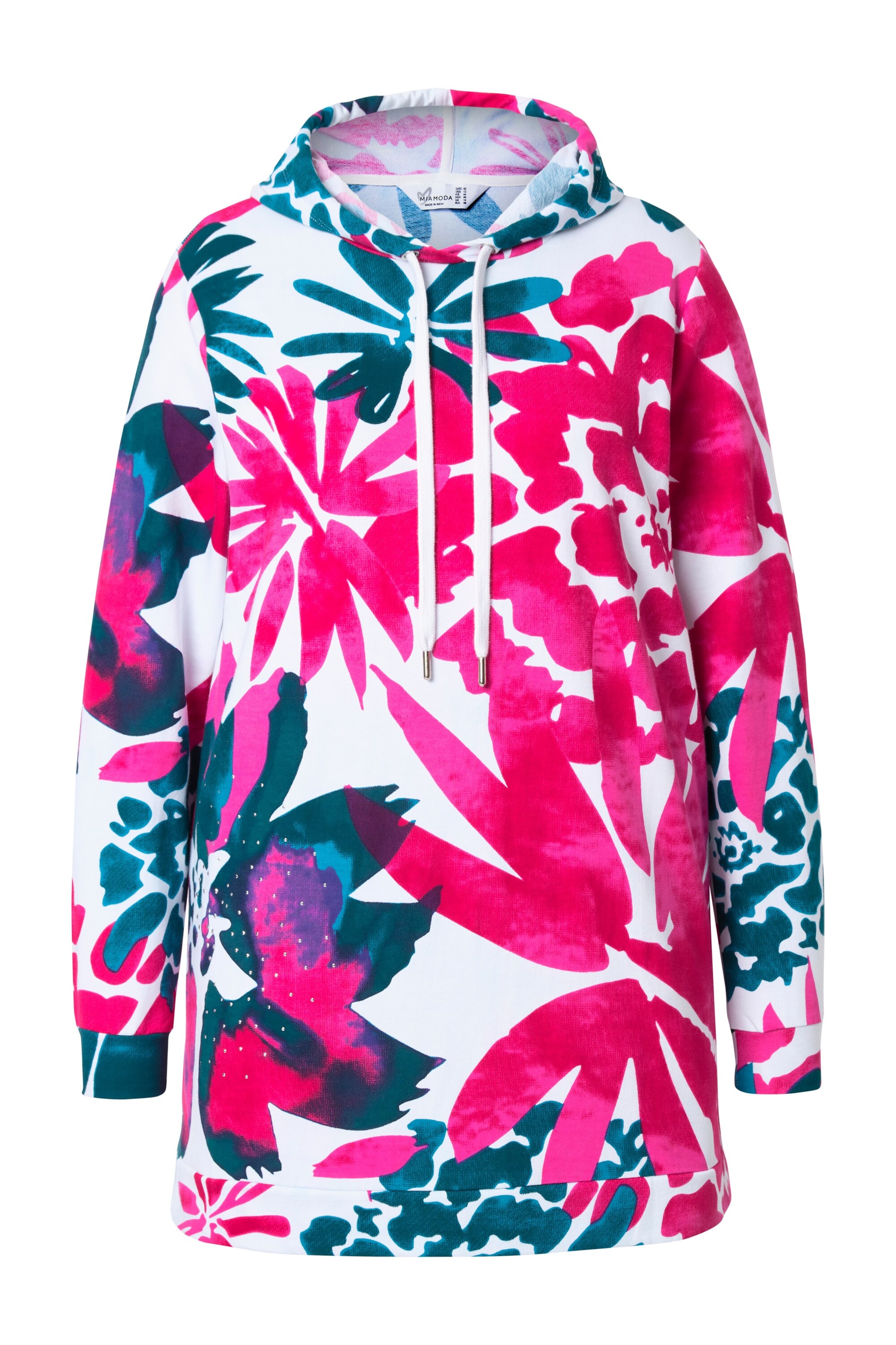 MIAMODA Sweatshirt in Wit: voorkant