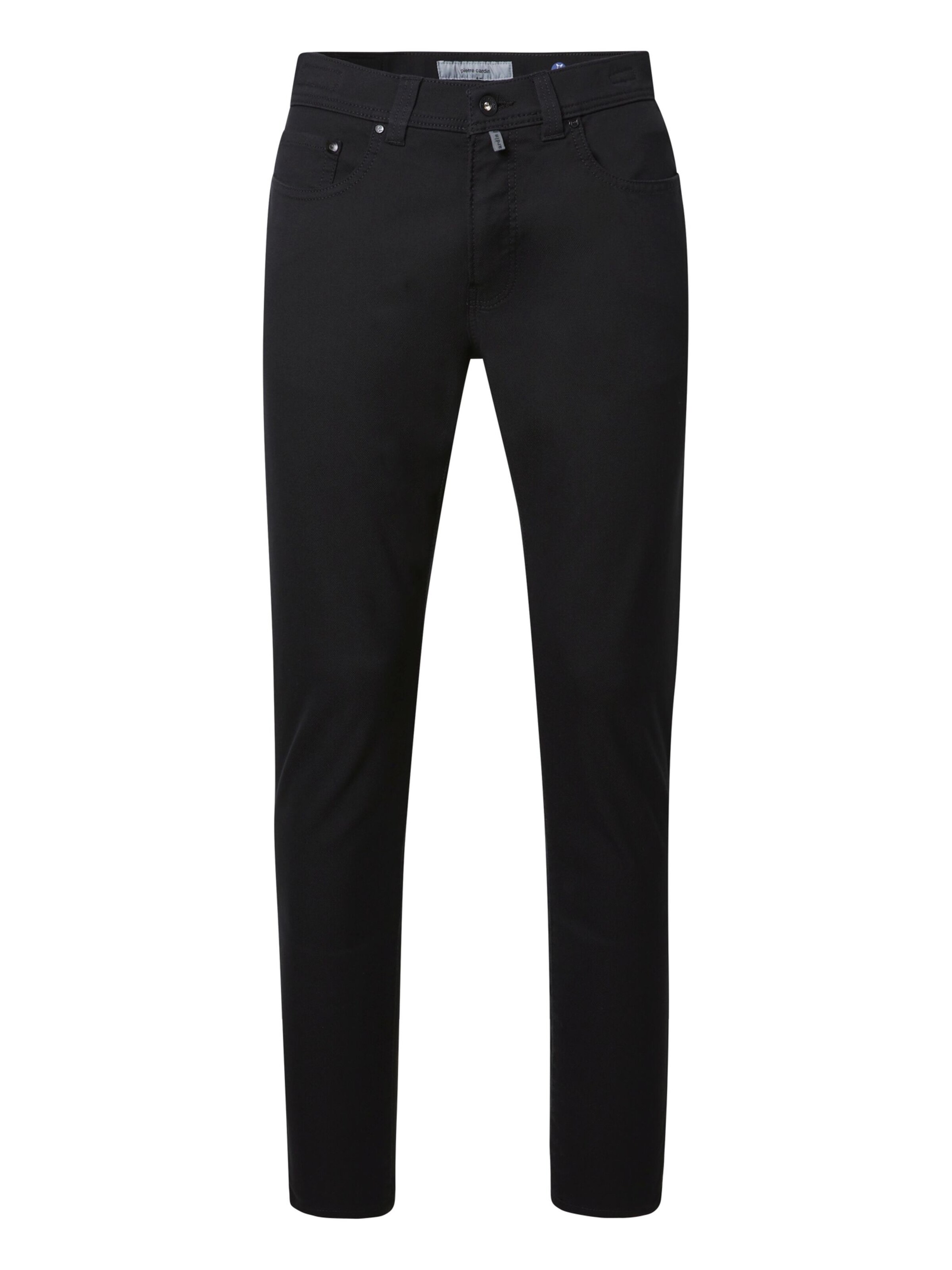 PIERRE CARDIN Hose 'Futureflex Lyon' in Schwarz: Vorderseite