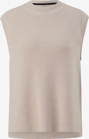 Pull-over comma casual identity en beige : devant