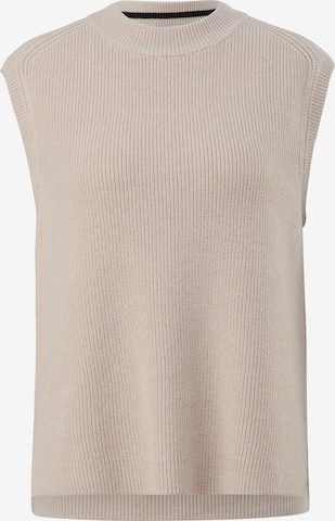 comma casual identity Pullover in Beige: predná strana