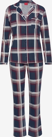 s.Oliver Pajama in Blue: front