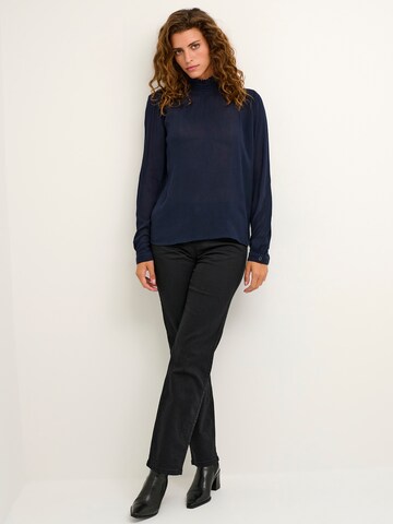 Camicia da donna 'Trine' di Kaffe in blu