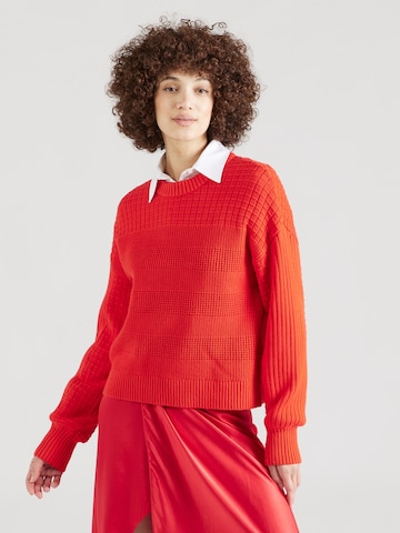 Pull-over ESPRIT en rouge : devant