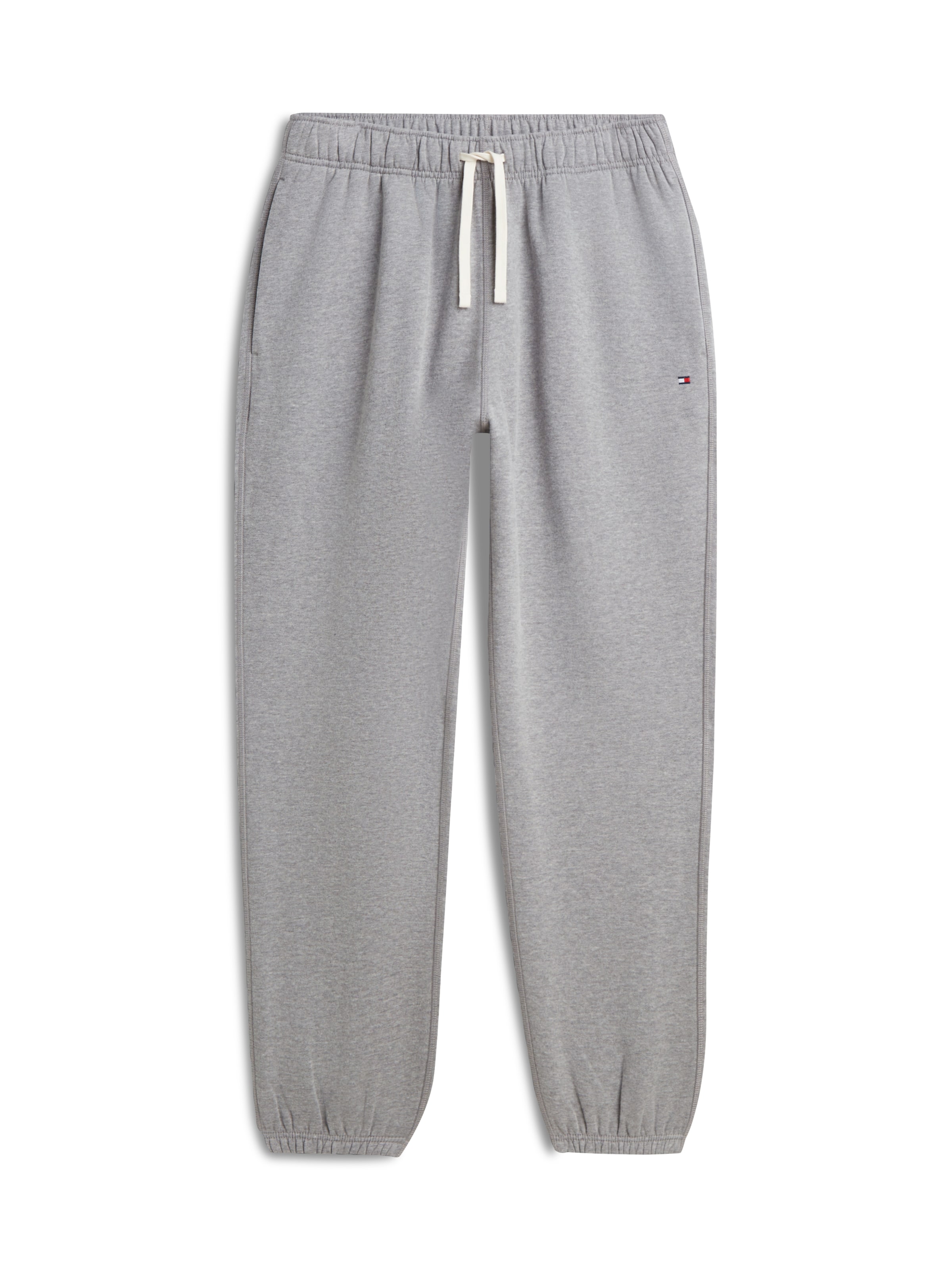Pantaloni 'ESSENTIAL' de la TOMMY HILFIGER pe gri: față