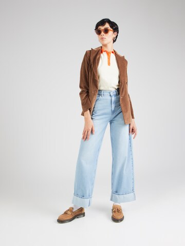 ONLY Wide leg Jeans 'ONLHope' in Blue