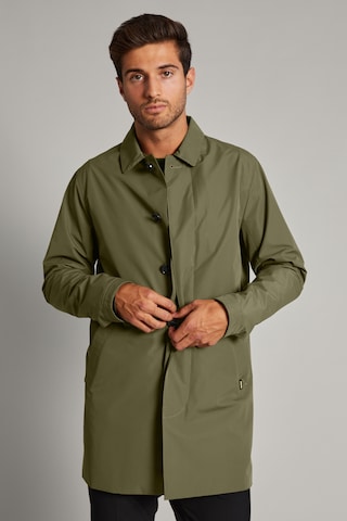 Matinique Regular fit Between-seasons coat 'MAMiles Mac' in Green: front