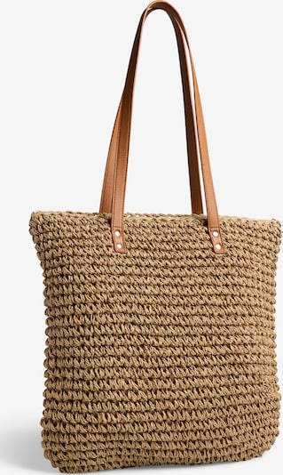 PIECES Shopper torba 'PCKIKI' u boja devine dlake (camel) / karamela, Pregled proizvoda