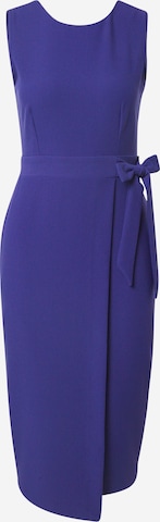 Closet London Sheath Dress in Blue: front