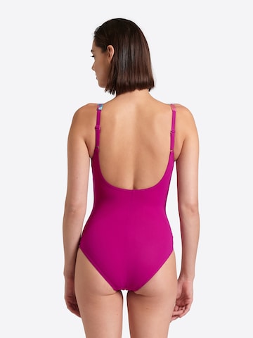 Bustier Maillot de bain modelant 'BODYLIFT STEFANIA C-CUP' ARENA en violet