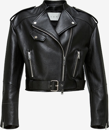 V S P Winterjacke 'Ruby' in Schwarz: Vorderseite