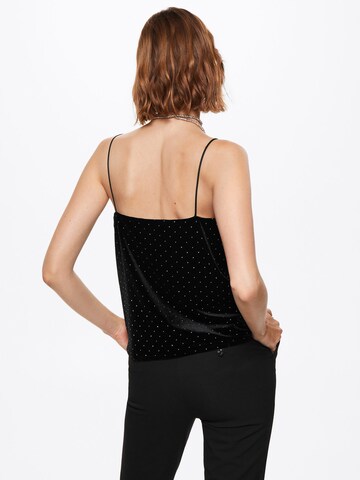 MANGO Top 'TACHA' in Black