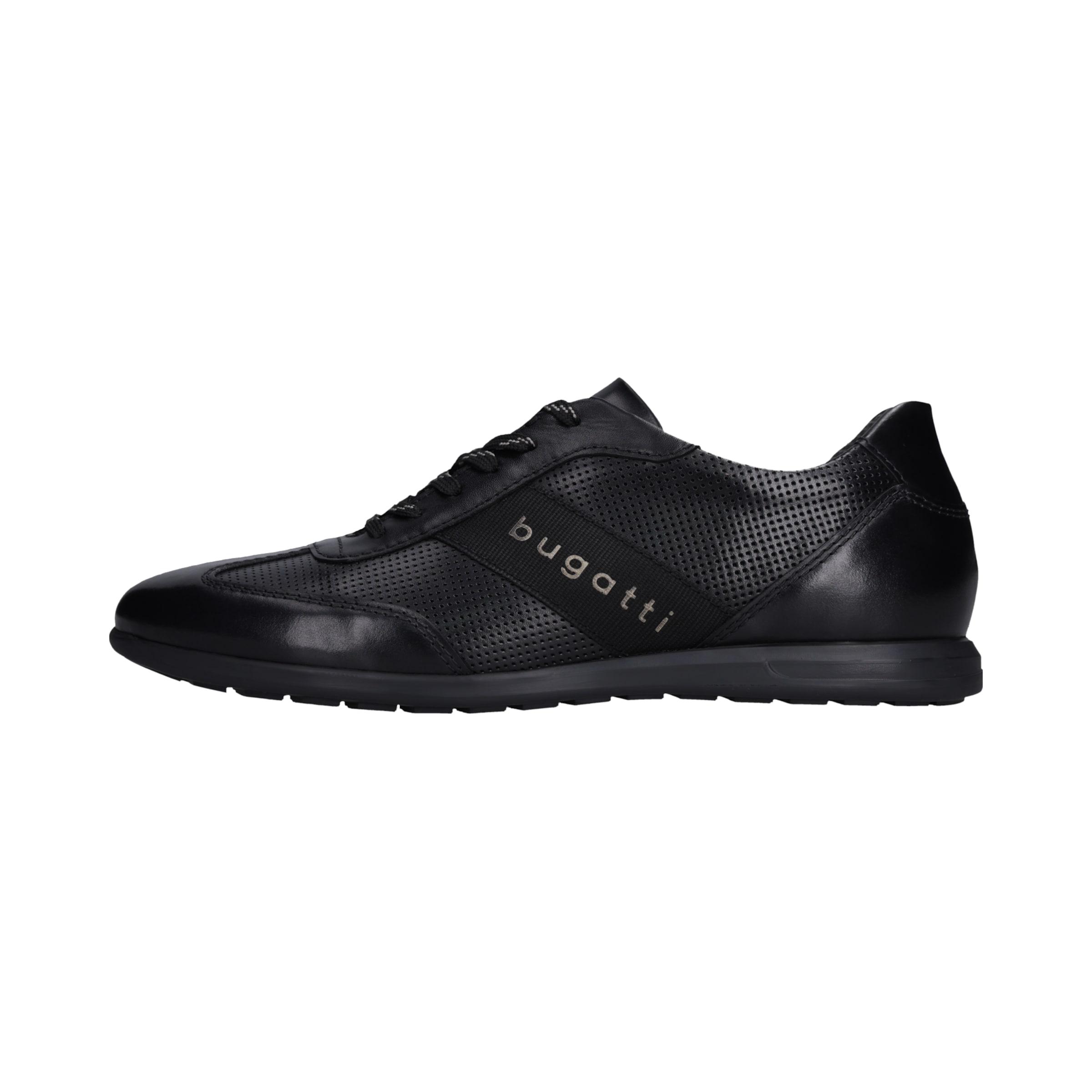 Sneaker bassa di bugatti in nero