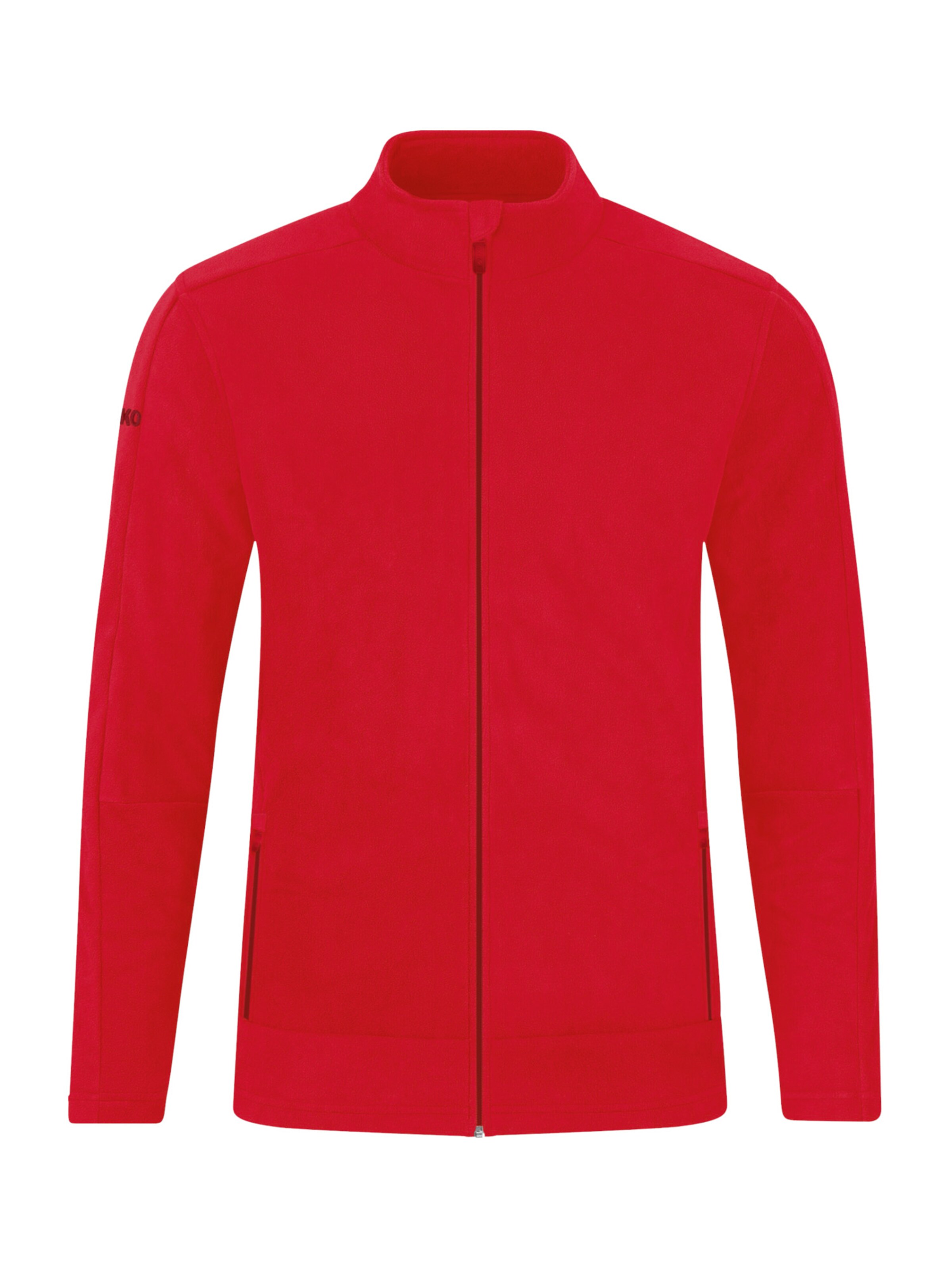 JAKO Funktionsfleecejacke 'Team' in Rot: Vorderseite