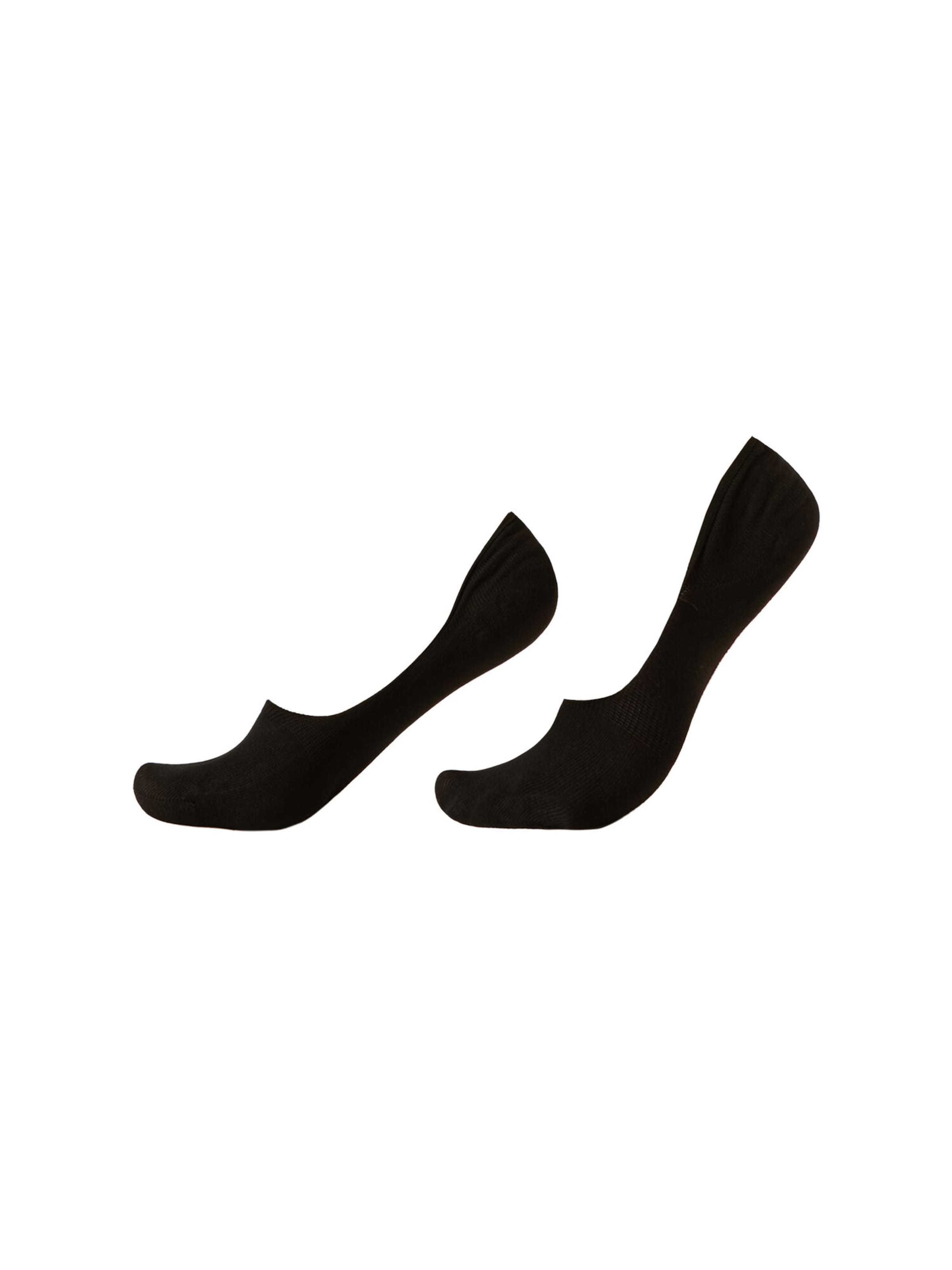 CALZEDONIA Ankle Socks in Black: front
