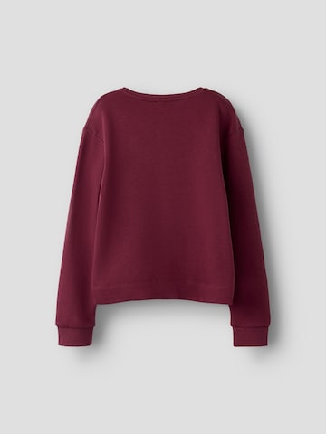NAME IT Sweatshirt i rød