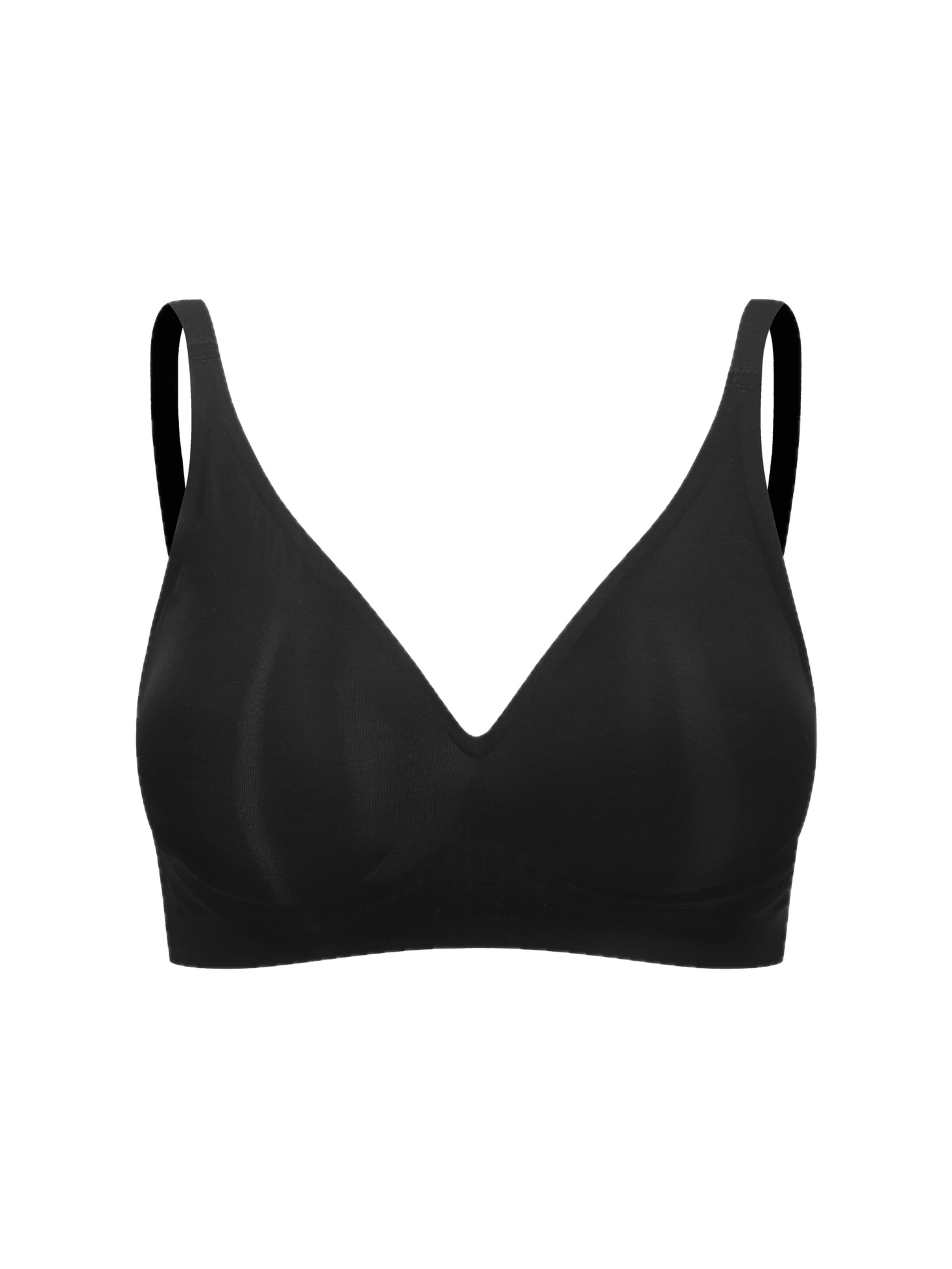 cfab Push-up Bra 'Air Sense Light Push Up Bralette' in Black: front