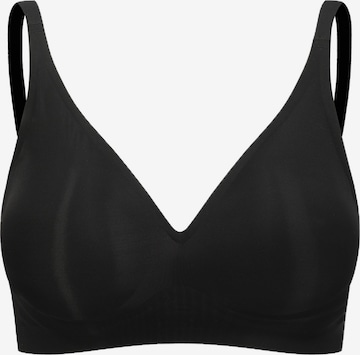 cfab Bra 'Air Sense Light Push Up Bralette' in Black: front