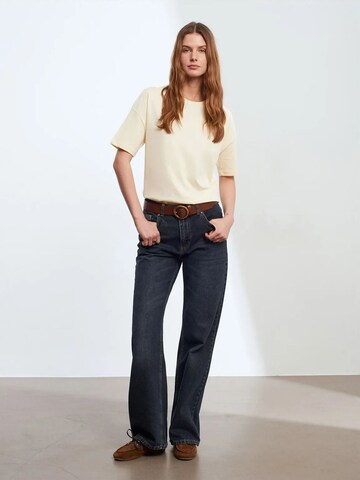 T-shirt Dilvin en jaune