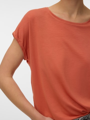VERO MODA Shirt 'VMAVA' in Oranje