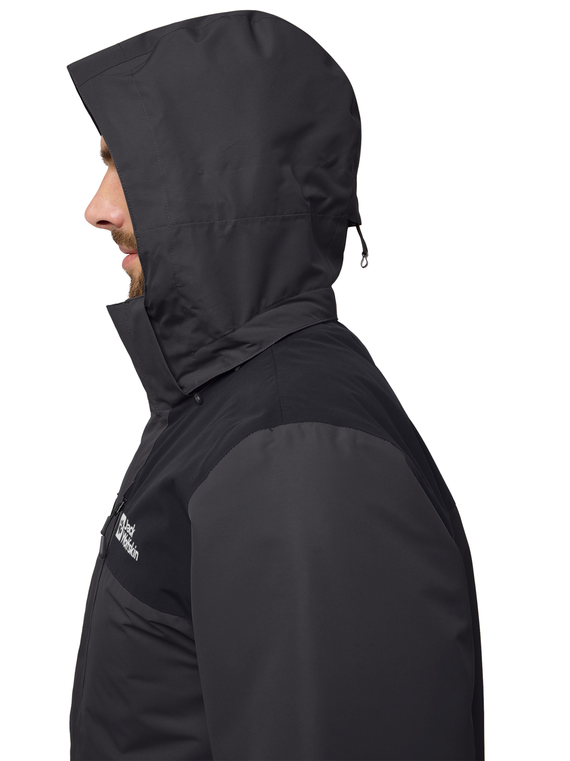 Veste outdoor 'Jasper' JACK WOLFSKIN en gris