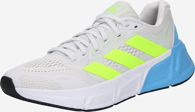 Sneaker de alergat 'QUESTAR 2' ADIDAS PERFORMANCE pe azur / gri deschis / verde măr / verde pastel, Vizualizare produs