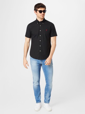 Regular fit Cămașă de la Polo Ralph Lauren pe negru