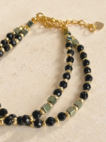 Alster Herz - Pulsera 'Black Soul' en negro