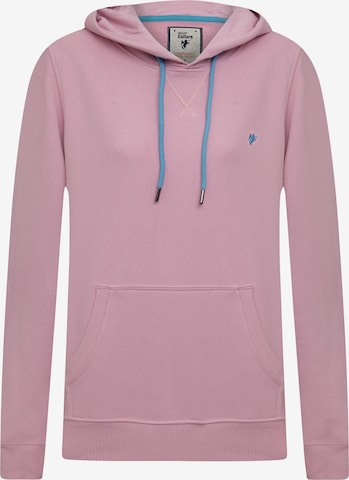 DENIM CULTURE Sweatshirt 'Brooke' in Pink: predná strana