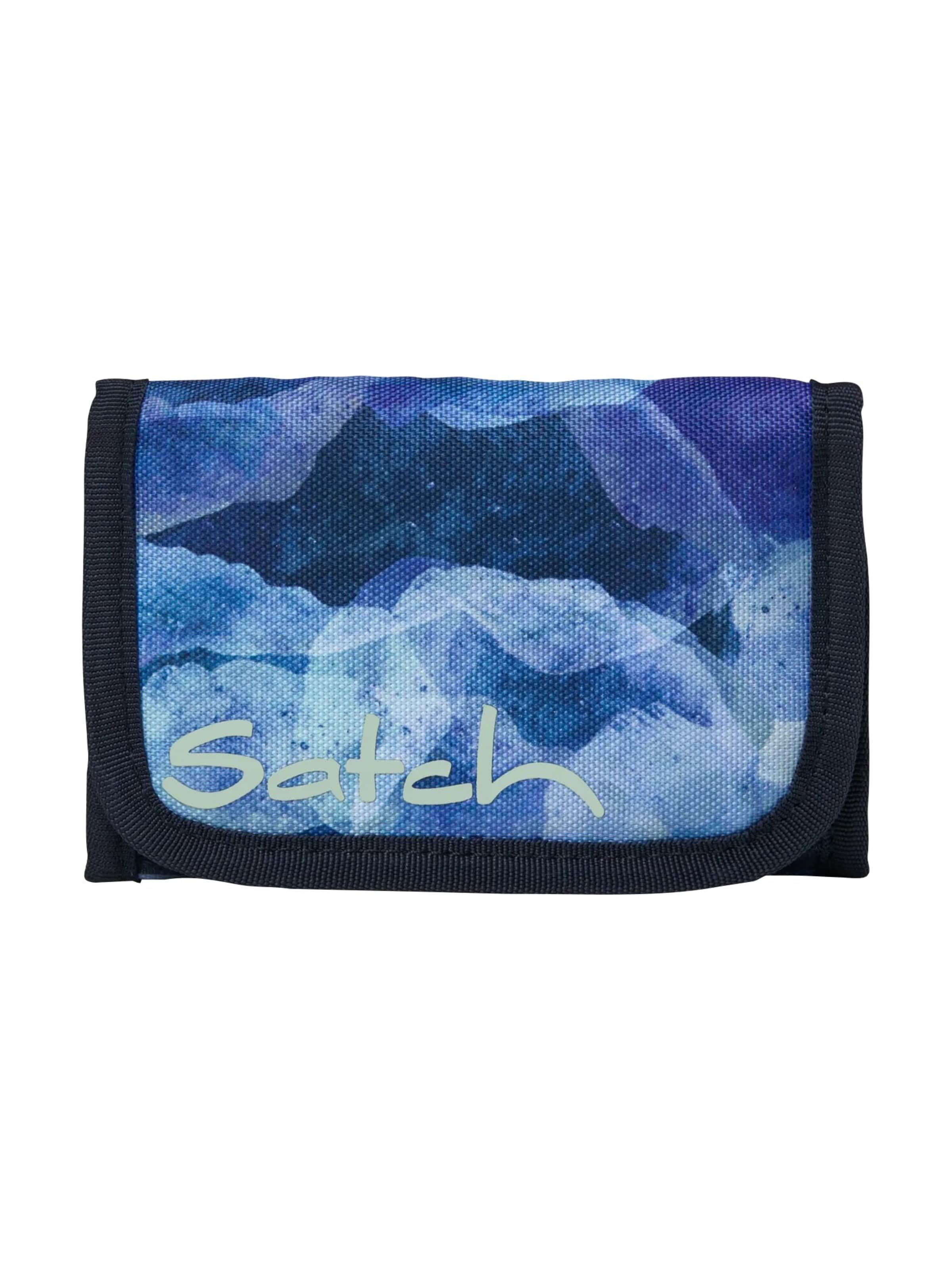 Satch Wallet 'Portemonnaie Geldbeutel' in Blue: front