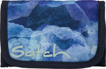 Satch Wallet 'Portemonnaie Geldbeutel' in Blue: front