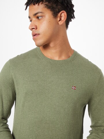 NAPAPIJRI Sweater 'DECATUR' in Green