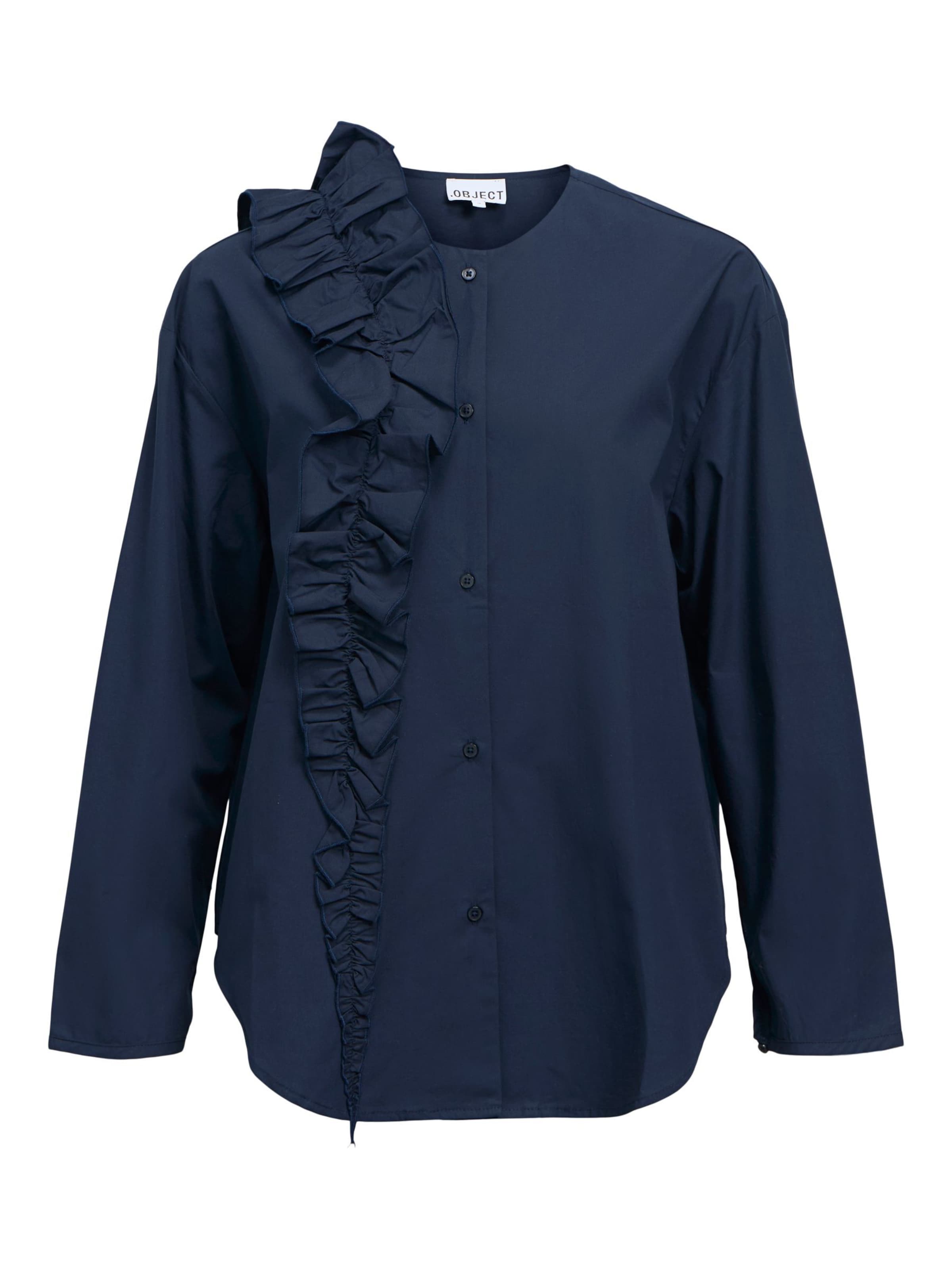 OBJECT Blouse 'OBJMUNI' in Blue: front